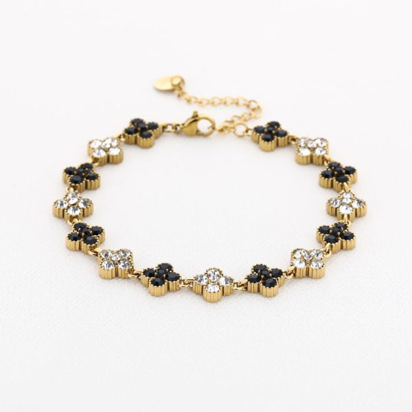 Bijoutheek Armband (Sieraad) Klaver Stenen Party