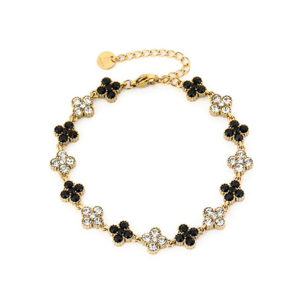 Bijoutheek Armband (Sieraad) Klaver Stenen Party