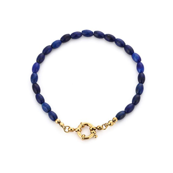 Bijoutheek Armband (Sieraad) Kralen Ovaal Fijn