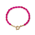 Bijoutheek Armband (Sieraad) Kralen Ovaal Fijn