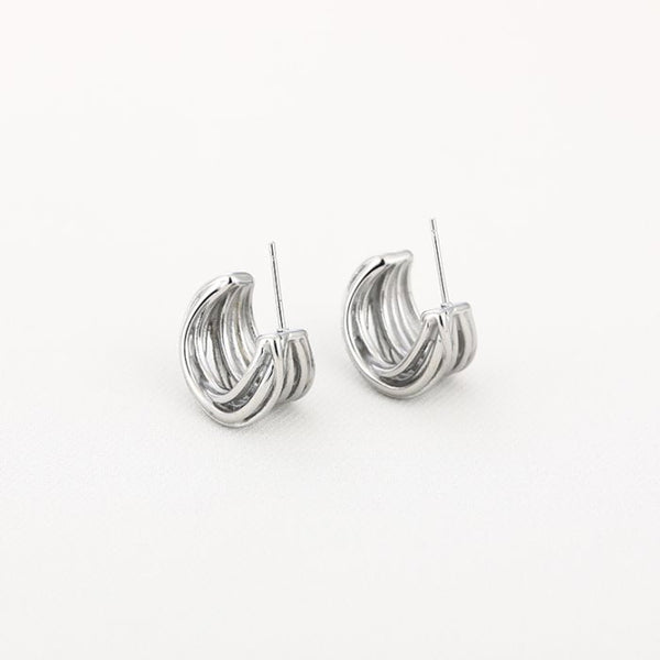 Bijoutheek Oorknoppen Hoop Lines