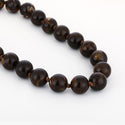 Bijoutheek Collier Kralen Gemeleerd Groot