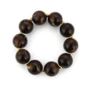 Bijoutheek Armband (Sieraad) Elastisch Kralen Gemeleerd Groot