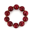 Bijoutheek Armband (Sieraad) Elastisch Kralen Gemeleerd Groot