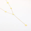 Bijoutheek Collier Y-Vorm Sterren