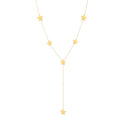 Bijoutheek Collier Y-Vorm Sterren