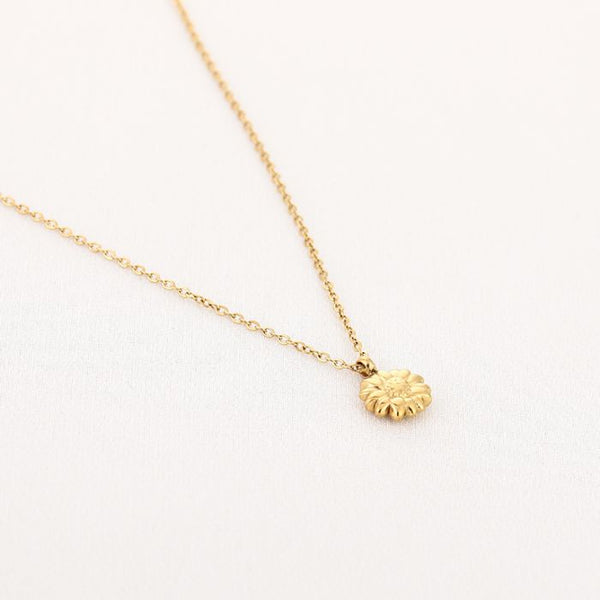 Bijoutheek Collier Zonnebloem