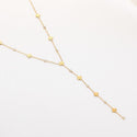 Bijoutheek Collier Y-Vorm Klavers Zirkonia