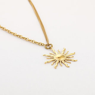 Bijoutheek Collier XL Zon