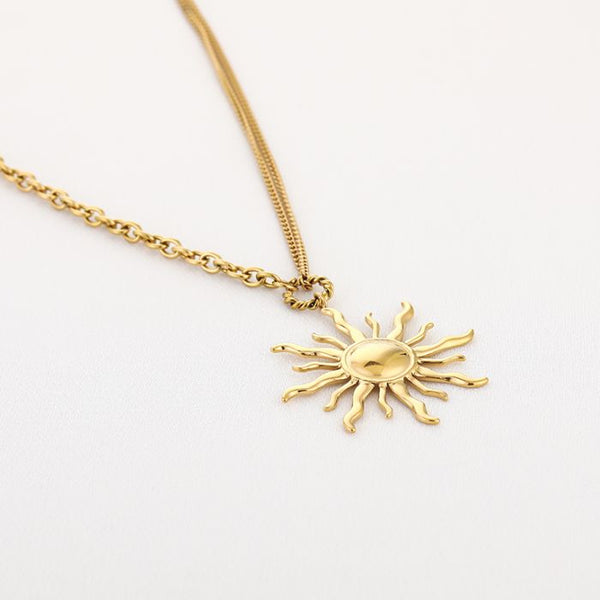 Bijoutheek Collier XL Zon