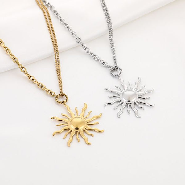 Bijoutheek Collier XL Zon