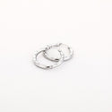 Bijoutheek Oorringen Hoop Strass Zirkonia