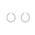 Bijoutheek Oorringen Hoop Strass Zirkonia