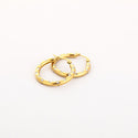 Bijoutheek Oorringen Hoop Strass Zirkonia