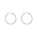 Bijoutheek Oorringen Hoop Strass Zirkonia