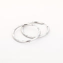 Bijoutheek Oorringen Hoop Strass Zirkonia