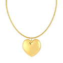 Bijoutheek Collier Magneet Bedel Hart Grof