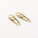 Bijoutheek Oorhangers Bol Hart Chain