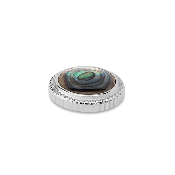 Von Melano Kosmic gefertigter Scheibenstein (45 mm)