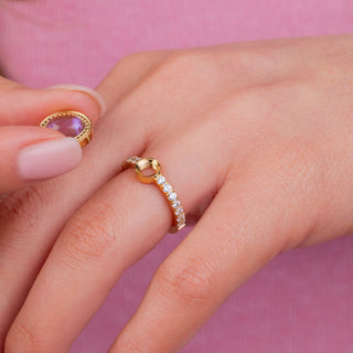 Melano Vivid Vivé CZ Ring (52-60mm)