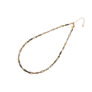 Day&Eve by Go Dutch Label Collier Twisted Kralen Parels