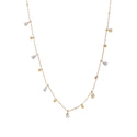 Go Dutch Label Collier Drop Stones Necklace - 42 + 6 cm
