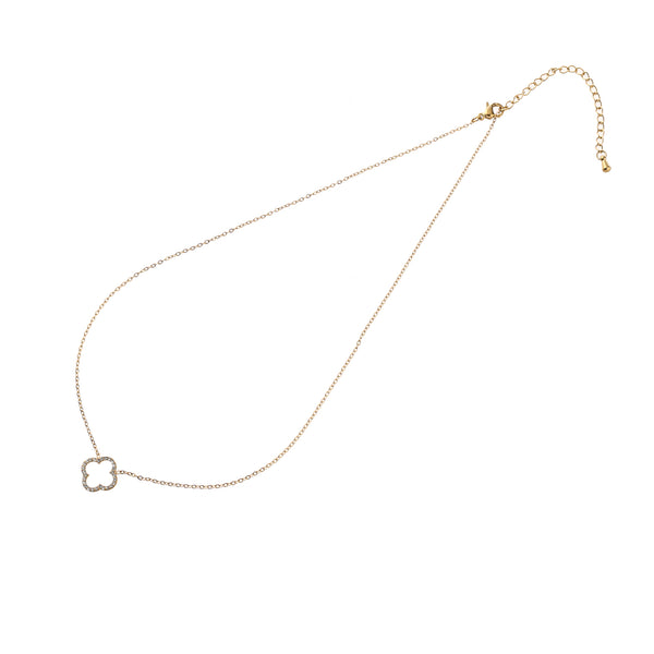 Go Dutch Label Collier Sparkly Clover Necklace