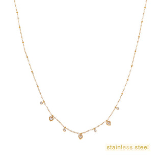Go Dutch Label Collier Bling Hearts