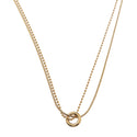 Go Dutch Label Collier Long Round Pendant