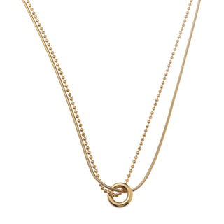 Go Dutch Label Collier Long Round Pendant