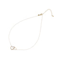 Go Dutch Label Collier Sparkle Double Heart