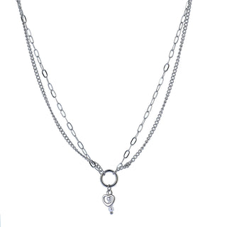 Kopen zilverkleurig Go Dutch Label Collier Pendants Ring