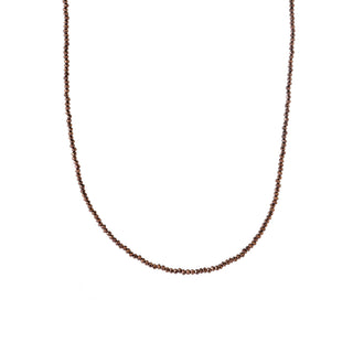 Kopen donker-bruin-1 Go Dutch Label Collier Small Beads
