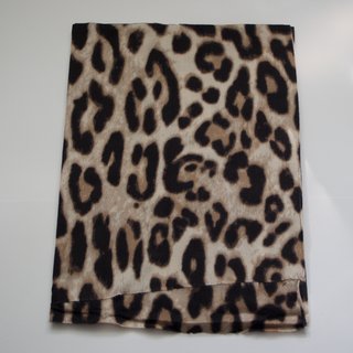 Koop khaki Bijoutheek Scarf (Fashion) Panther pattern (180cm x 90cm)