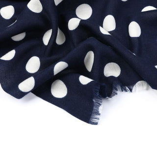 Kopen blauw Bijoutheek Sjaal (Fashion) Stippen Polka