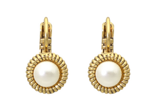 Kopen pearl-white Camps &amp; Camps Oorhangers 1D024