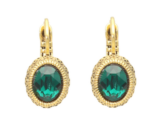 Camps & Camps Oorhangers 1D031 Dark Moss Green