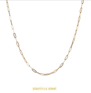 Kopen goudkleurig Go Dutch Label Collier Small Chain Link