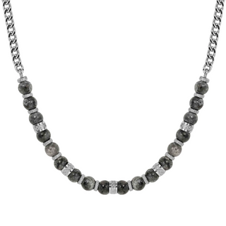 Coeur de Lion Geocube Necklace Iconic Nature necklace blue/white