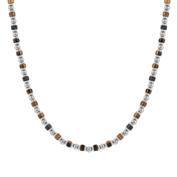 Nomination InstinctStyle Sea Ed. necklace with natural stones