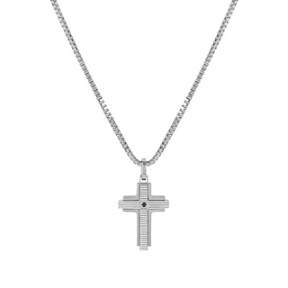 Coeur de Lion Geocube Necklace Iconic Nature necklace blue/white