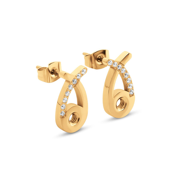 Melano Twisted Tabita Oorbellen (15mm)