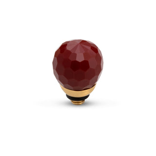 Melano Twisted CZ Facet Ball Steentje (8mm)
