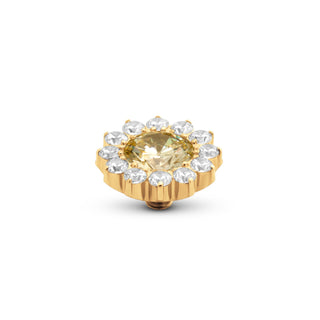 Koop lemon Melano Twisted Cloud Stone (7-9MM)