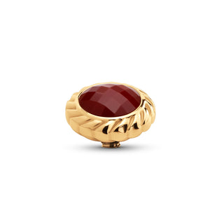 Kopen cherry-chocolate Melano Twisted Majestic Steentje (9mm)
