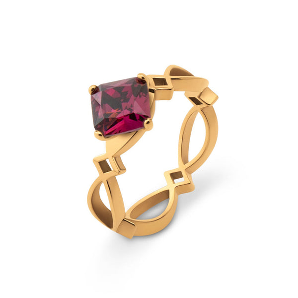 Melano Twisted Trix Ring (50-60MM) Bijoutheek