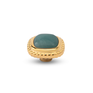 Kopen amazonite Melano Vivid Bali Gem Square Steentje (10mm)
