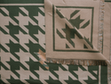 Bijoutheek Scarf (Fashion) Pied-de-poule pattern (190 x 70cm)