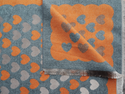 Bijoutheek Sjaal (Fashion) Hartjes patroon (190cm x 65cm)