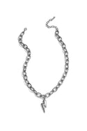 Bijoutheek Collier Grove Schakel Bold Lightning Bliksem